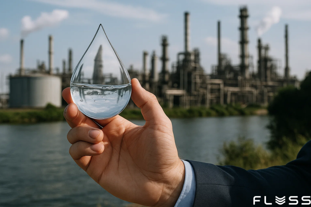 Gestão de água para indústrias