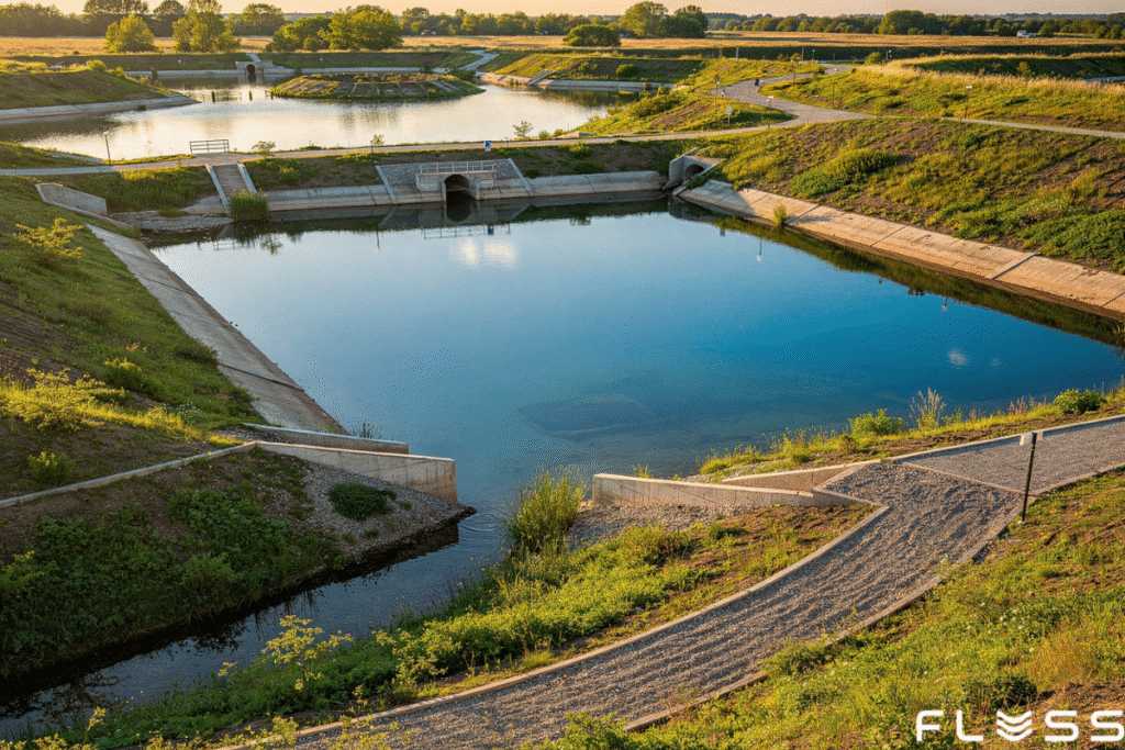 bacias de infiltração